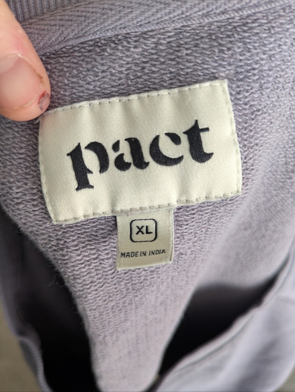 Pact Raglan Relaxed Sweatshirt - Picture 6 of 6